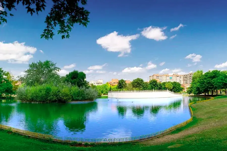 Vista de Barañáin, en la comarca de Pamplona