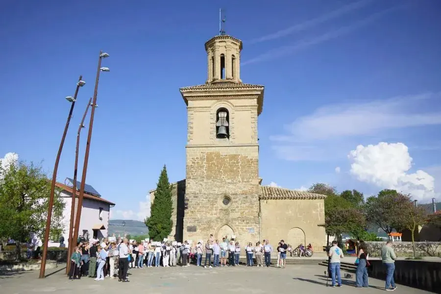Vista de Beriáin, en la comarca de Pamplona