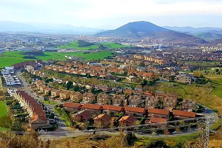Vista de Gorraiz, en la comarca de Pamplona