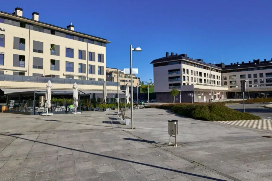 Vista de Mutilva, en la comarca de Pamplona