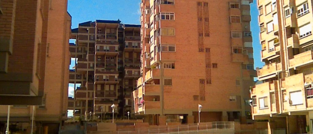 Viviendas de Zizur, en la comarca de Pamplona